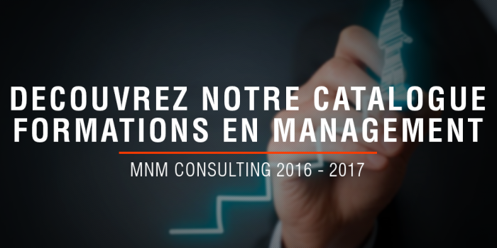 MNM Consulting - Nouveau catalogue de formation