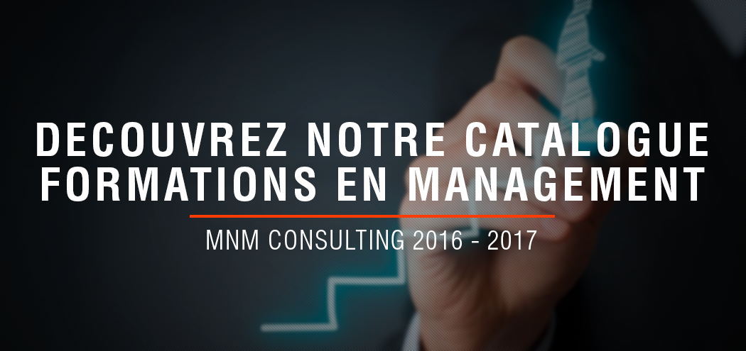 MNM Consulting - Nouveau catalogue de formation